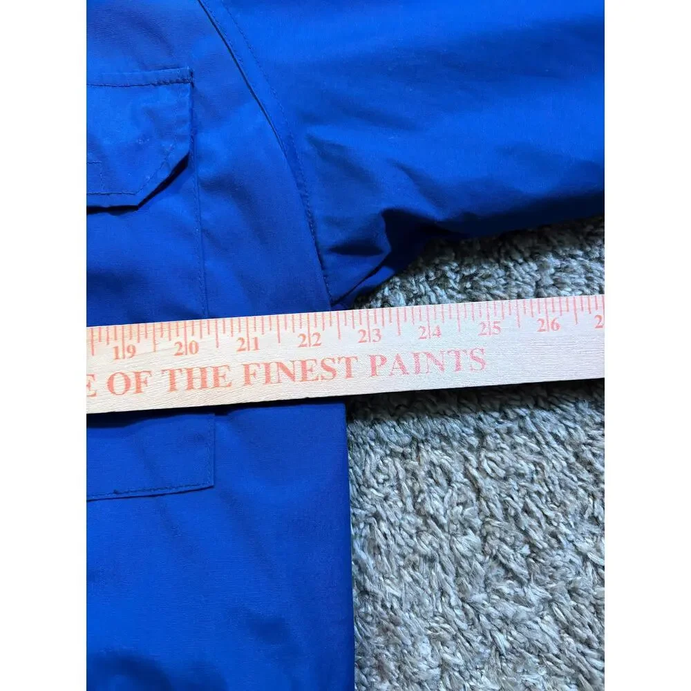 VTG The North Face Made In USA Brown Label Winter Jacket Mens Size Large Blue